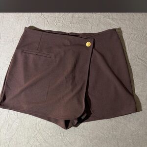 H&M Dark Brown Women's Skorts